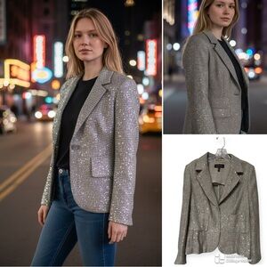 Escada Tweed Sequin Women's Jacket
